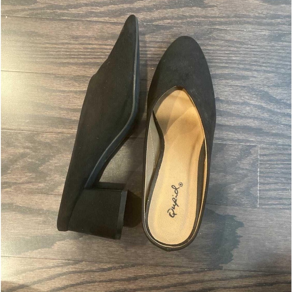 Qupid Black Shoes